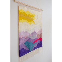 Transition - Woven wall art