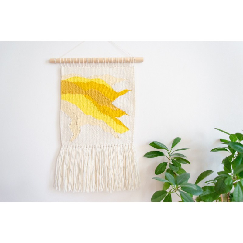 Be the light Handwoven wall art