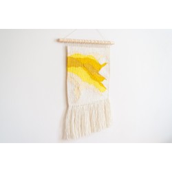 Be the light Handwoven wall art