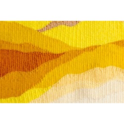 Sunwaves - Handwoven wall art