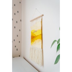 Sunwaves - Handwoven wall art